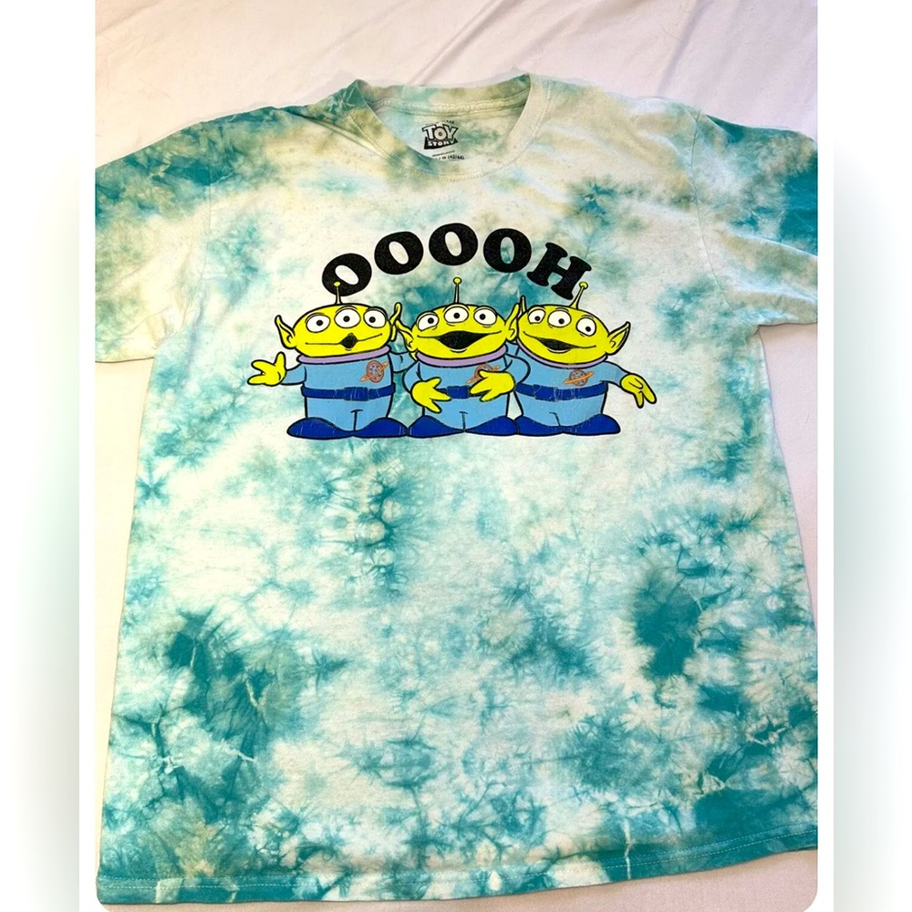 Disney The Toy Story Pixar 3 Aliens OOOOH Classic T-Shirt Size Large Mens
